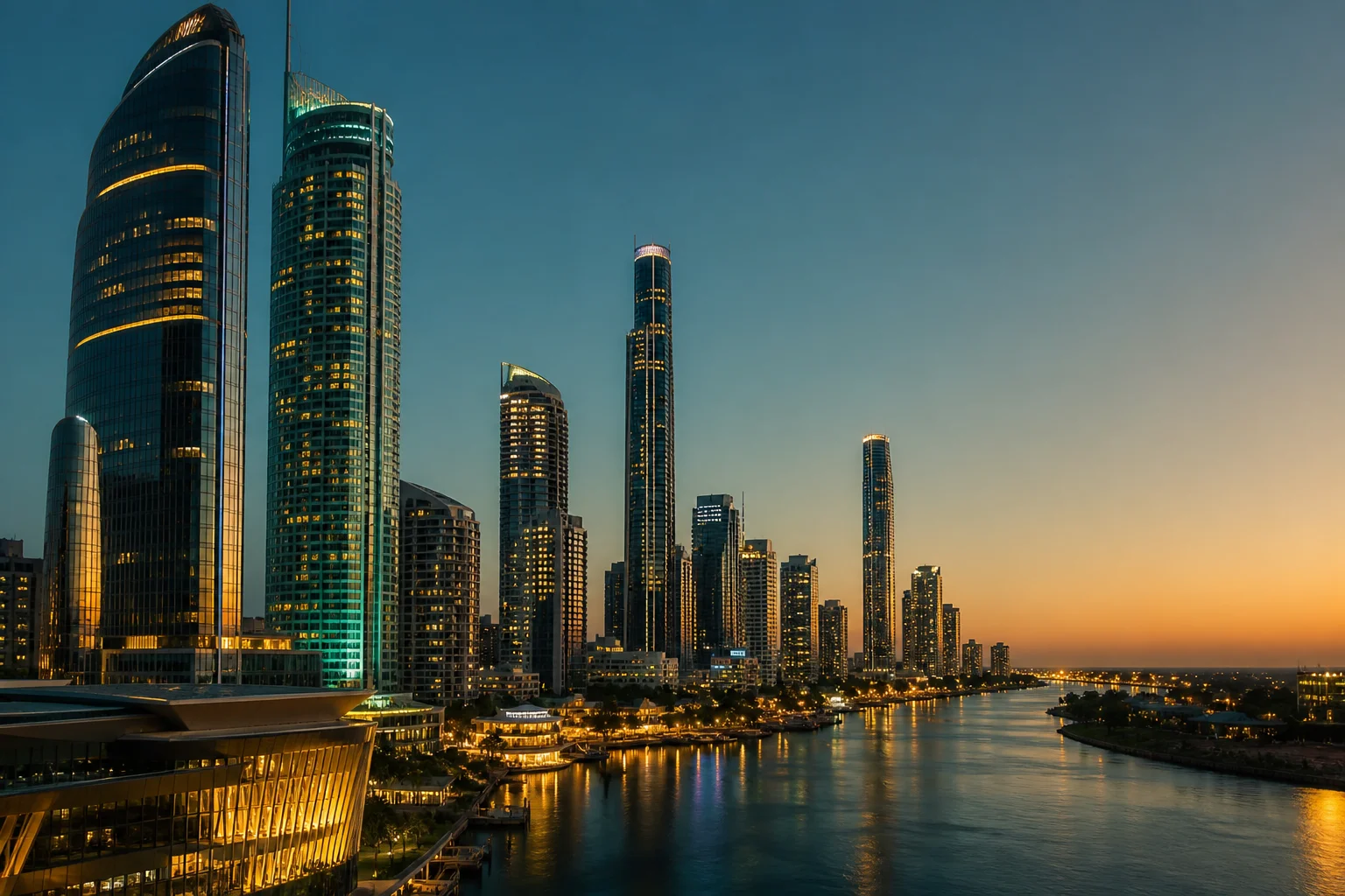 Editorial city guide graphic for Cairns Casino readers in Gold Coast, QLD