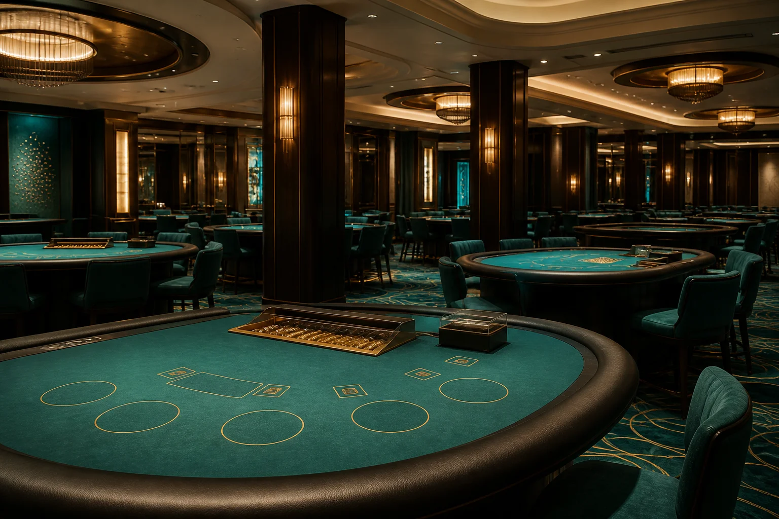 Table and live game categories in an Cairns Casino-style lobby